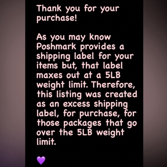 $3 Extra Shipping Label - Picture 2 of 2